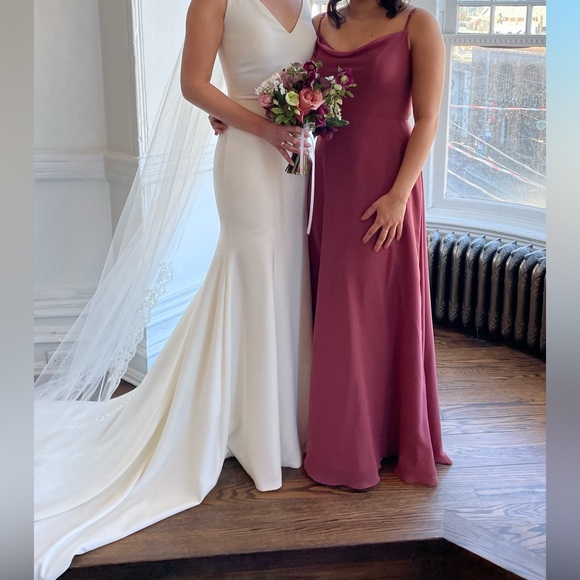 Azazie Dress - A-Line Chiffon - Picture 4 of 5